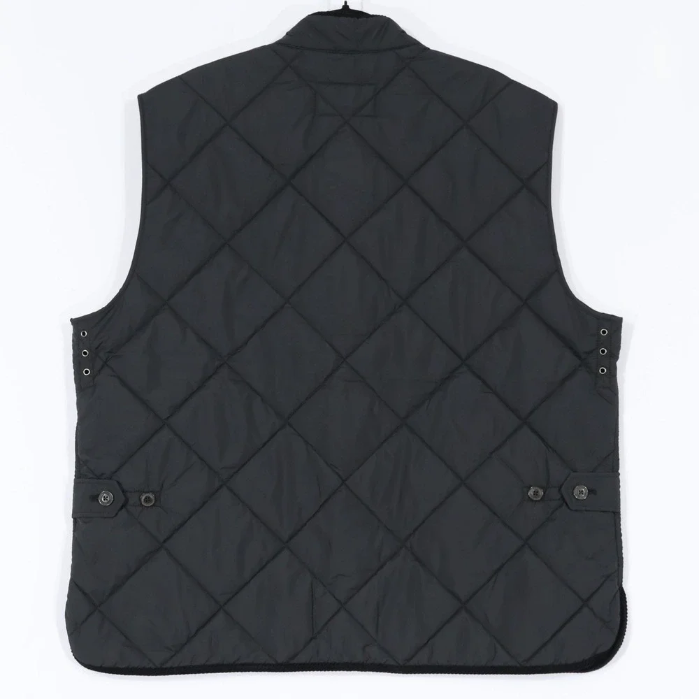 Polo Ralph Lauren Quilted Vest Mens XXL Black Equestrian Preppy Classic $198 NWT